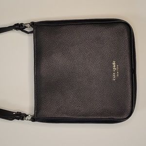 kate spade leather crossbody black